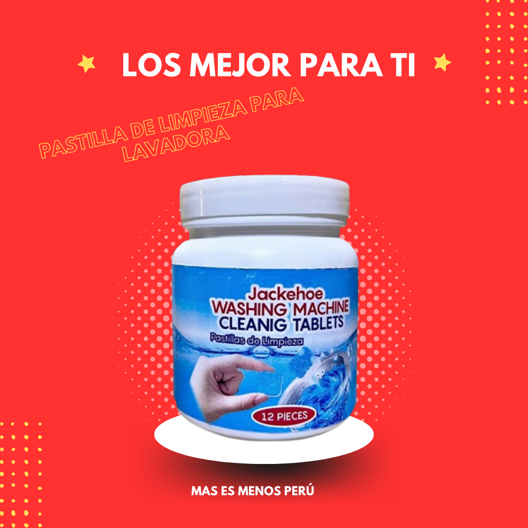 PASTILLA DE LIMPIEZA PARA LAVADORA