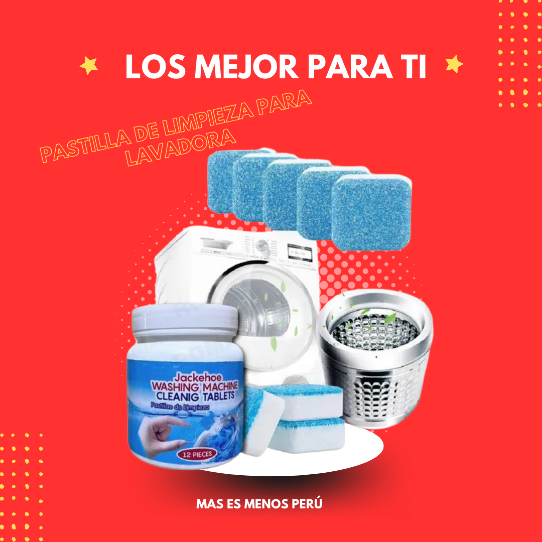 PASTILLA DE LIMPIEZA PARA LAVADORA