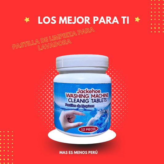PASTILLA DE LIMPIEZA PARA LAVADORA